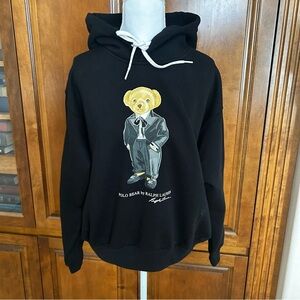 Ralph Lauren Polo Bear Fleece Hoodie . Size S  Brand New.